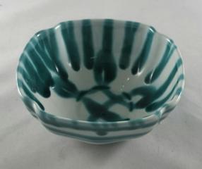 Gmundner Keramik-Schale  / Wellenrand Form- A